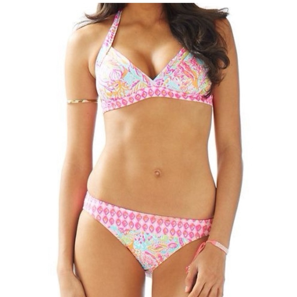 Lilly Pulitzer Bailor Scuba Bikini Small